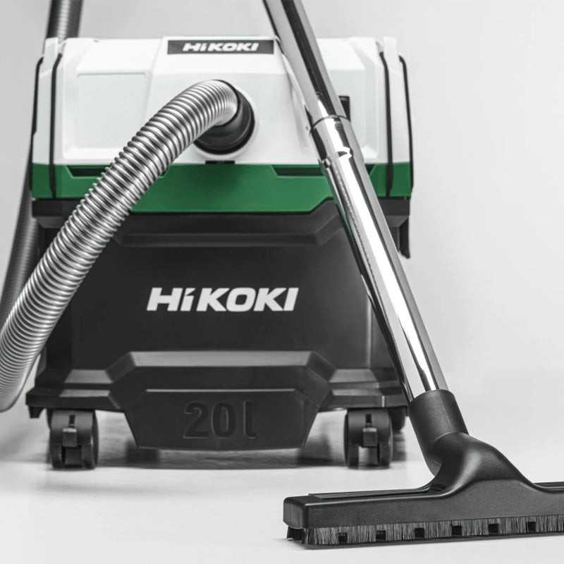 Staubsauger 1200 W – HIKOKI – RP200YLWAZ – 4,2 m3/min Behälter 20 l Staub/Wasser Klasse L