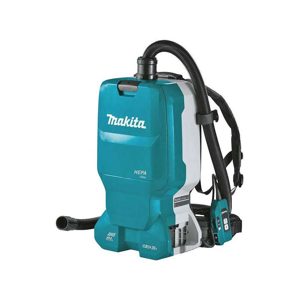 Rucksackstaubsauger MAKITA DVC665ZU 2x18V (ohne Akku)